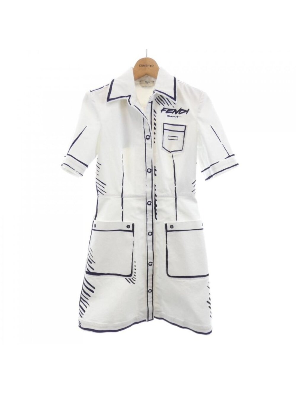 Fendi Dress White